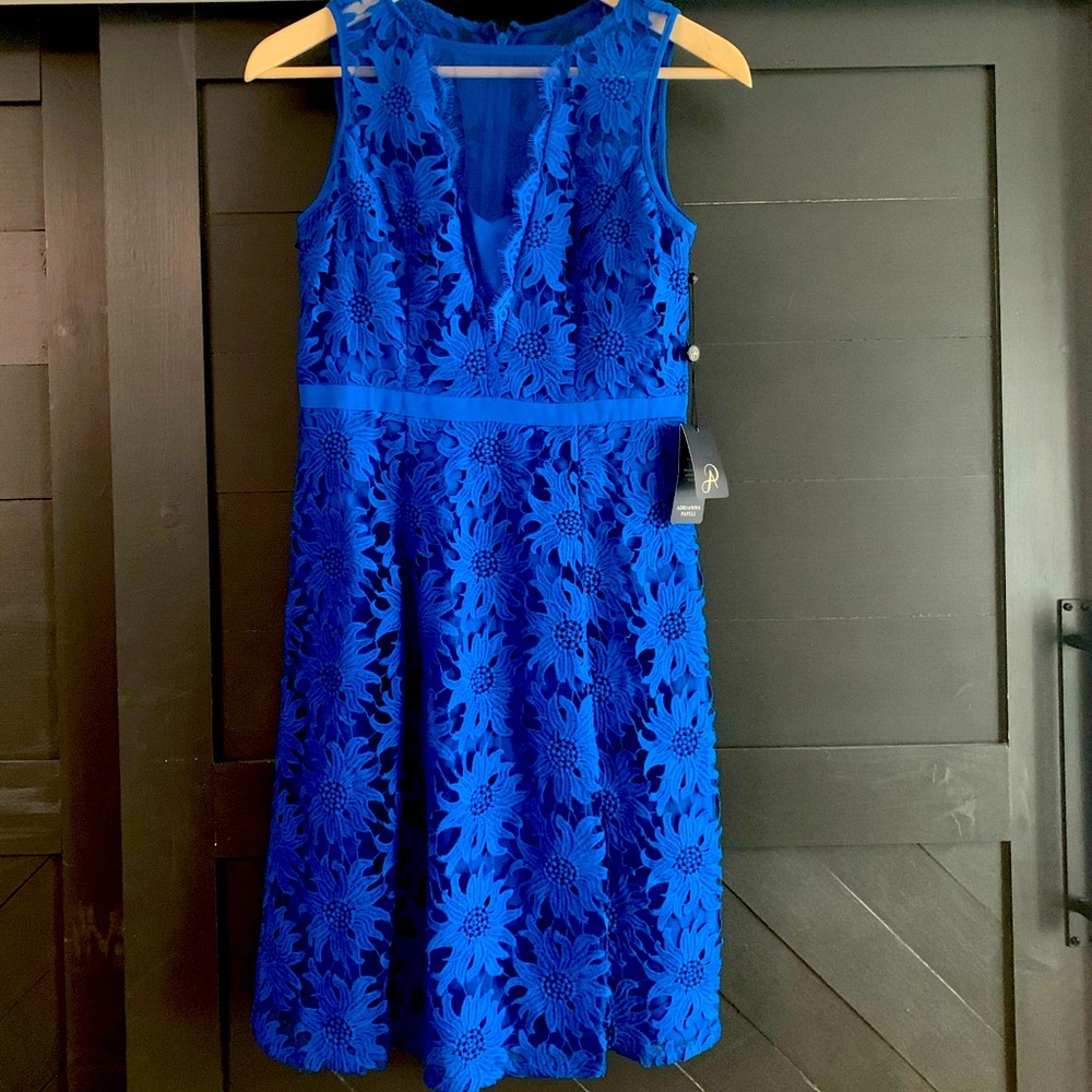 Adrianna Papell Fit and Flare Dress - Size 4